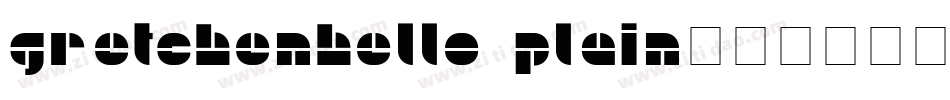GretchenHello Plain字体转换